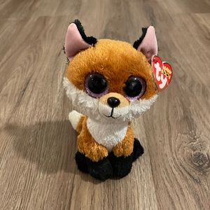 Orange Beanie Boo fox.